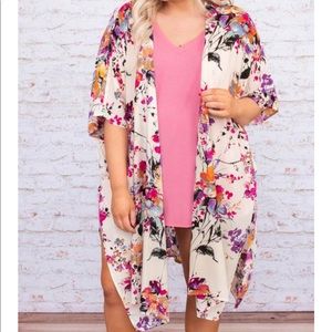 Floral kimono